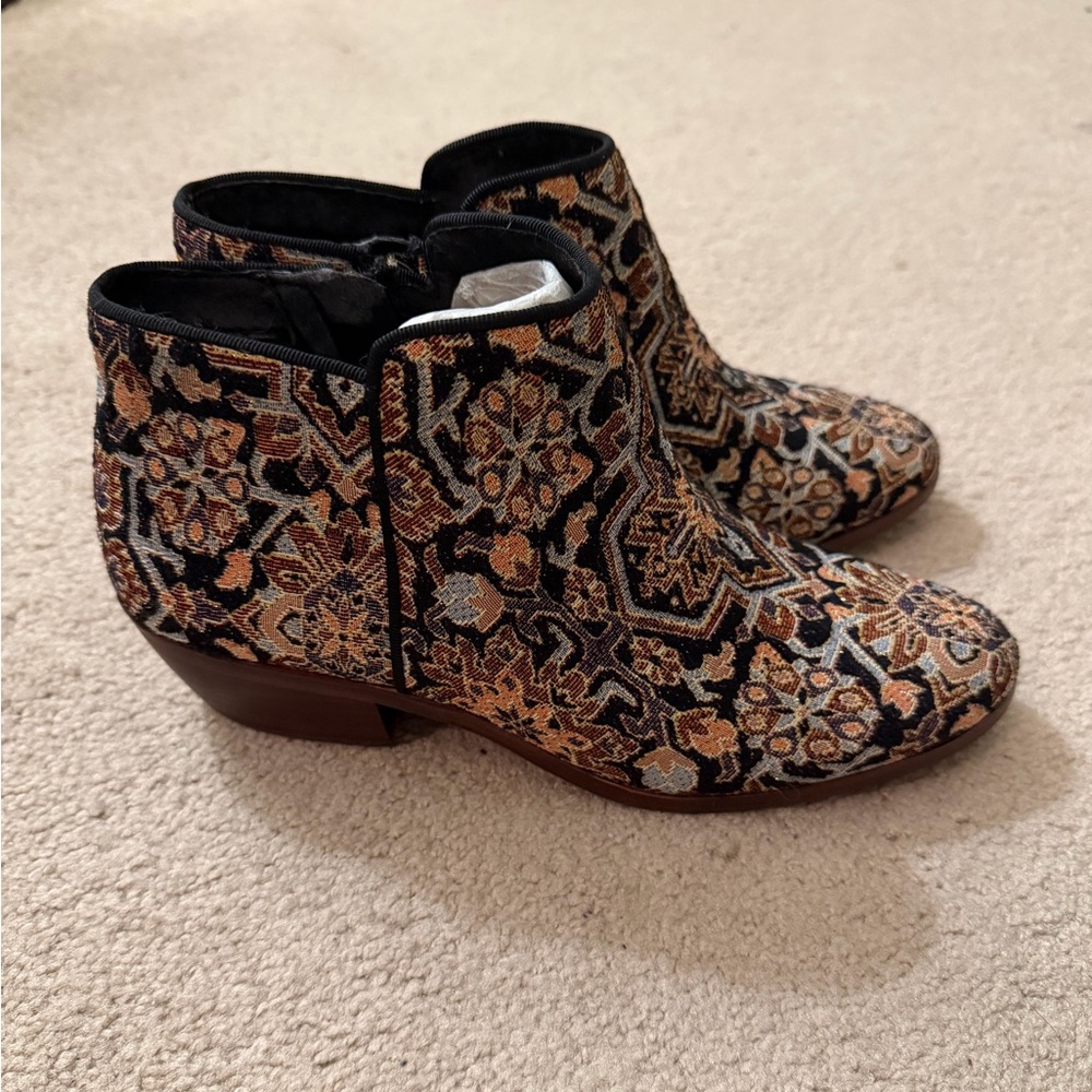 Sam Edelman Multicolor Patterned Ankle Boots - image 2